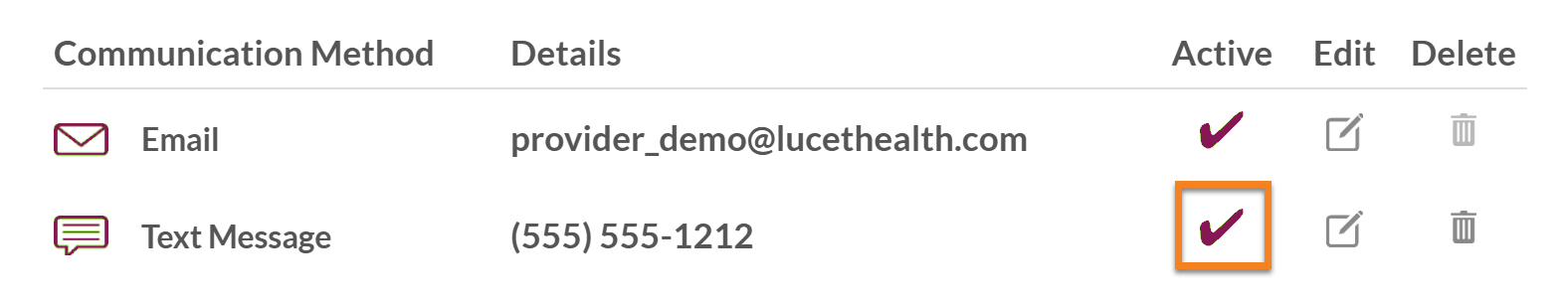 Managing Provider Communication Methods, Notifications, and MFA Preferences