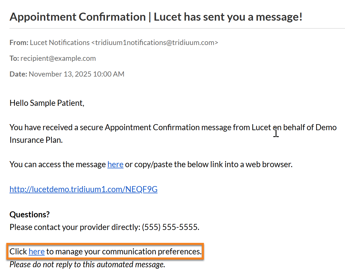 How to Manage Patient Notification Preferences
