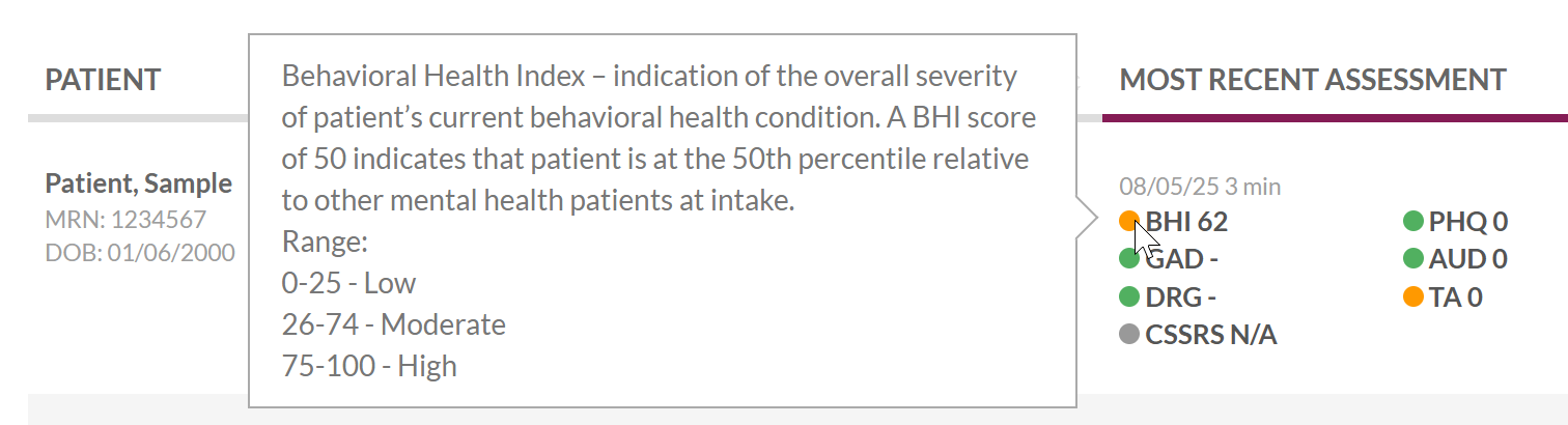 How to Use the Clinical Home Page